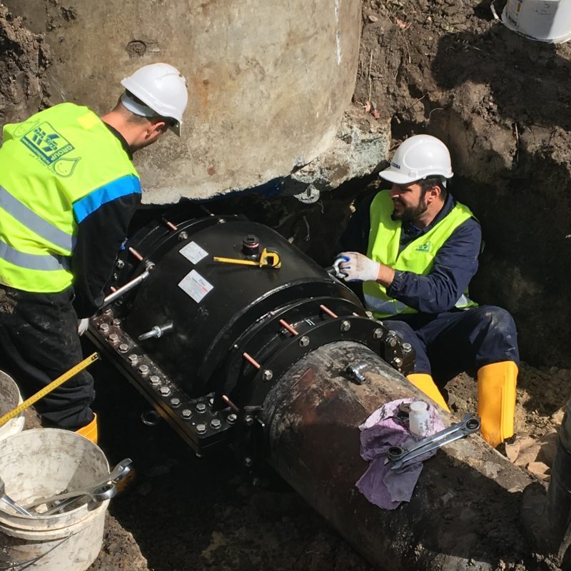 Greenvale Lakes Branch Sewer Repair