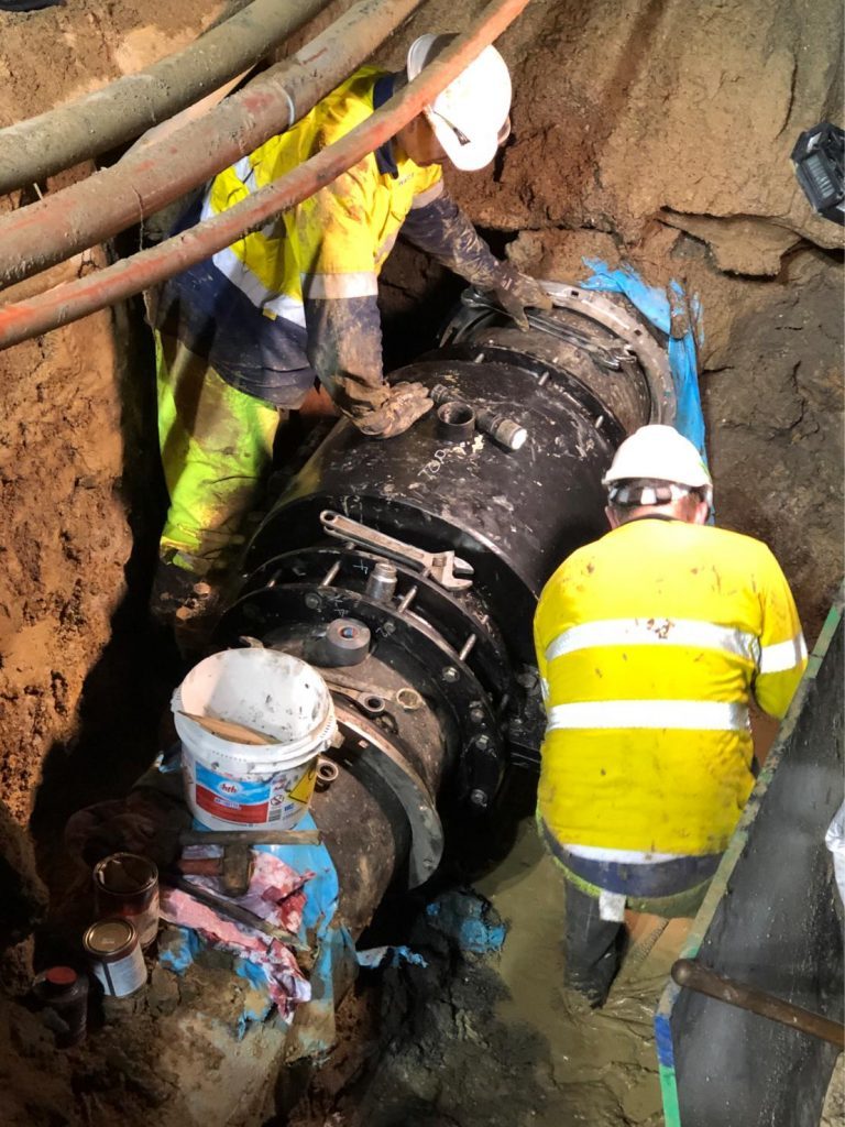 Duo-fit Installation - Sydney Sewer Main