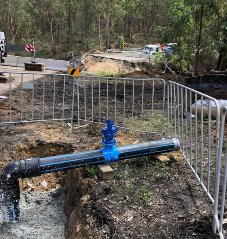 Oakdale Storm Repair Pipeline Install